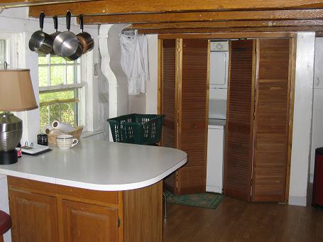 WasherDryer view from Kitchen Door