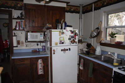 Kitchen looking east